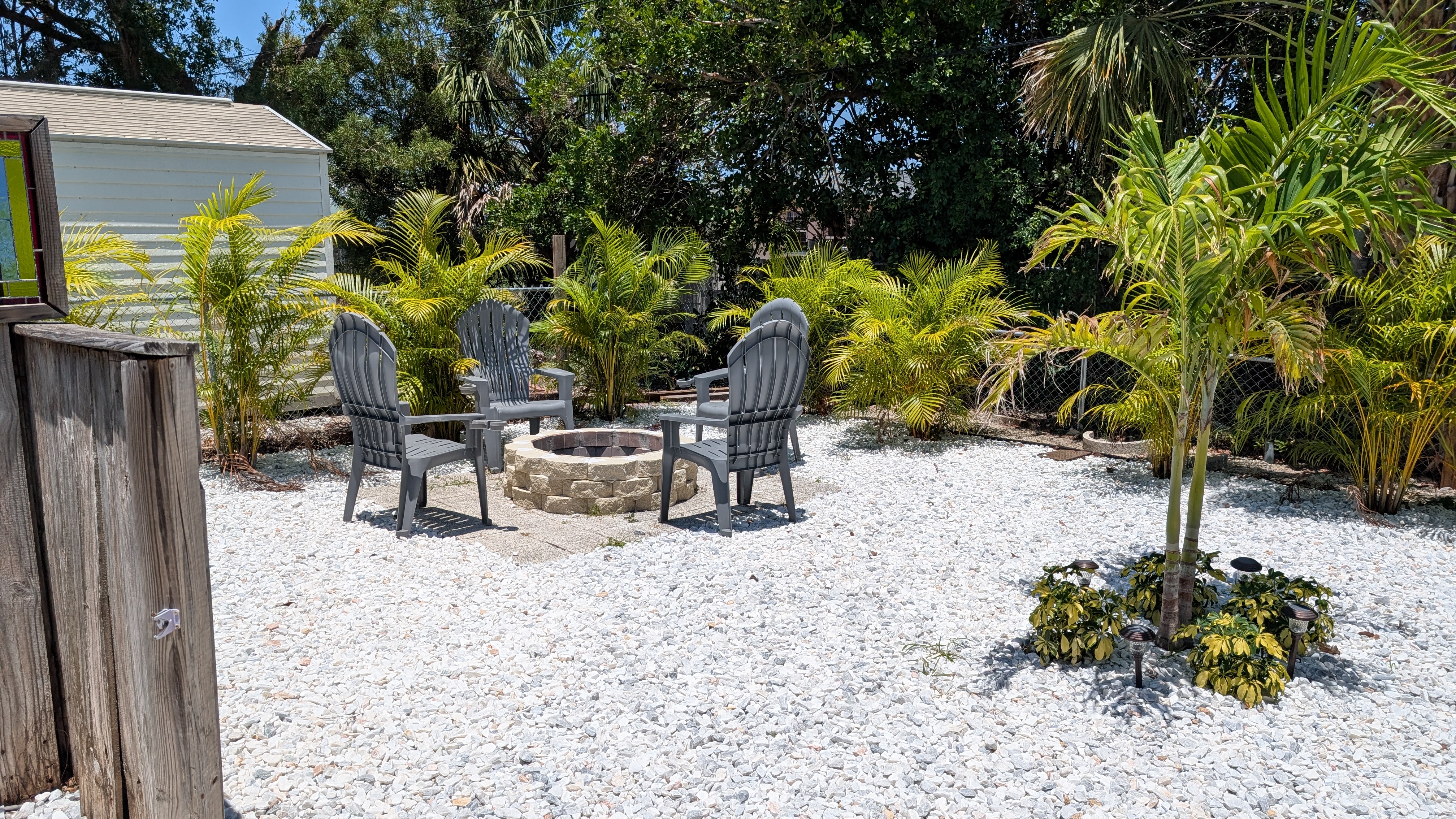 Fire pit seating