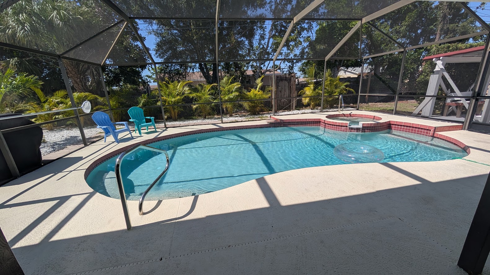 Heated pool