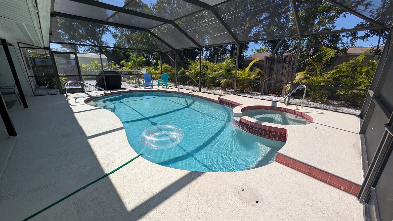 Pool and spa