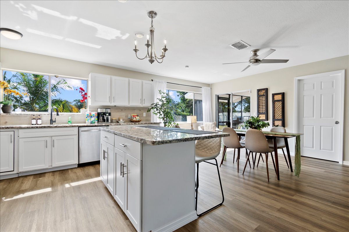 Kitchen and dining