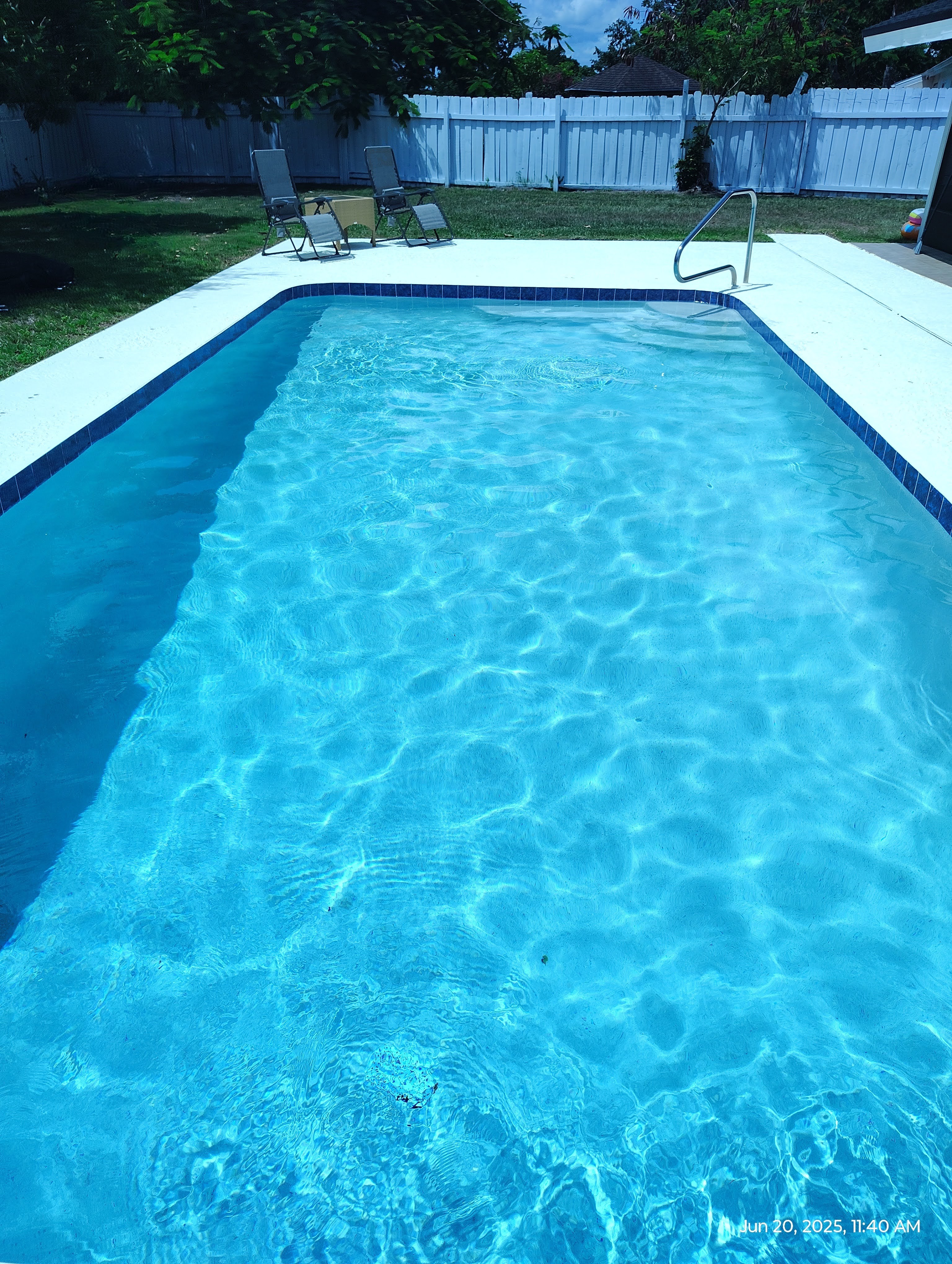 Heated pool